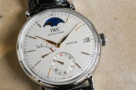 iwc portofino moonphase review|iwc portofino automatic moonphase.